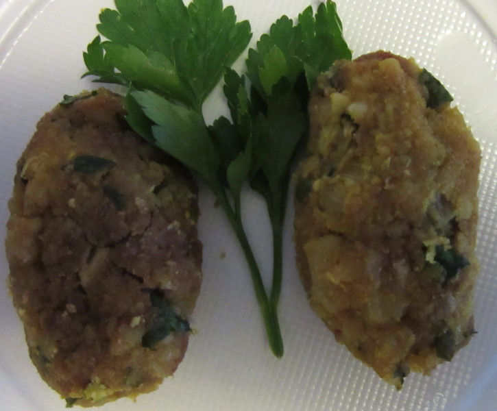 Cashew balls on plate.