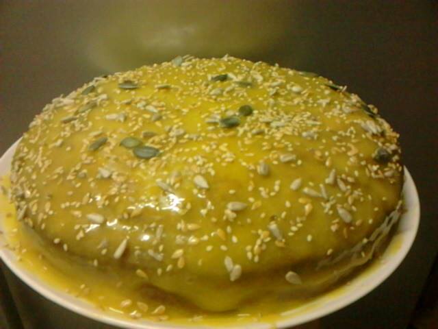 Lime and seed cake