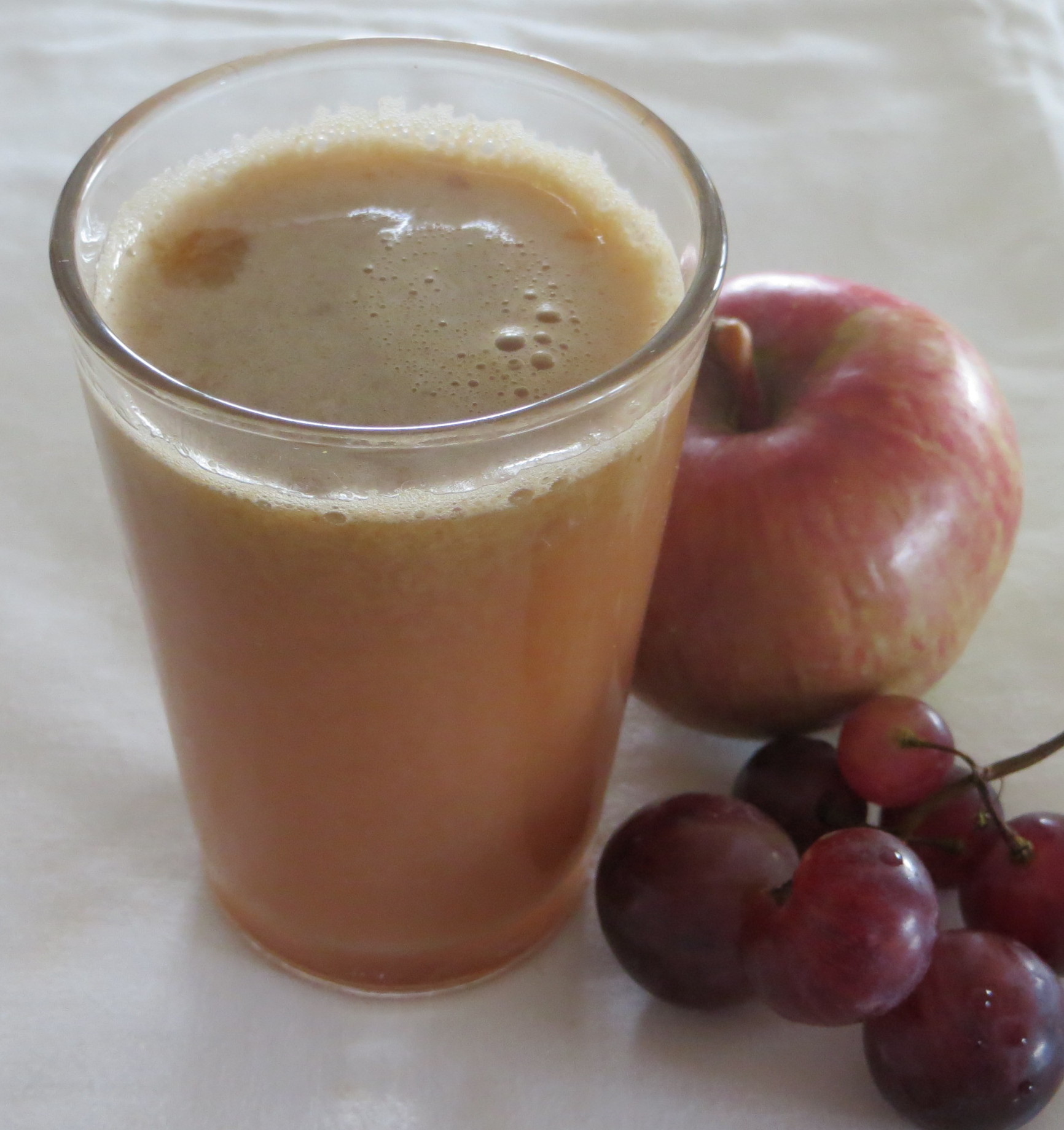 Grape and apple juice 